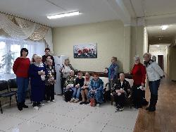 В ОБСУСО «Дом-интернате для ветеранов войны и труда «Лесное» прошло праздничное поздравление.