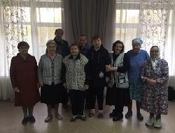 В ОБСУСО «Дом-интернате для ветеранов войны и труда «Лесное» прошло мероприятие «Угадай фильм»