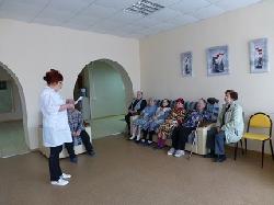 В ОБСУСО «Дом-интернат для ветеранов войны и труда «Лесное» для проживающих организован цикл занятий в «Школе здоровья» на тему "Профилактика стресса в пожилом возрасте и пути его преодоления"
