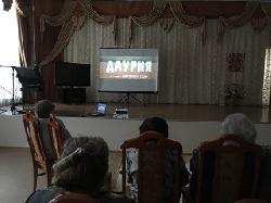 В ОБСУСО «Дом-интернате для ветеранов войны и труда «Лесное», вновь, прошел кинопоказ