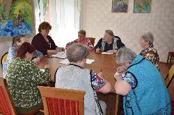 В ОБСУСО «Дом-интернат для ветеранов войны и труда «Лесное» для проживающих прошли занятия с психологом.