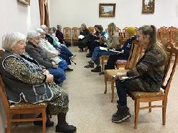 ОБСУСО «Дом-интернат для ветеранов войны и труда «Лесное» посетили студенты Ивановского художественного училища.